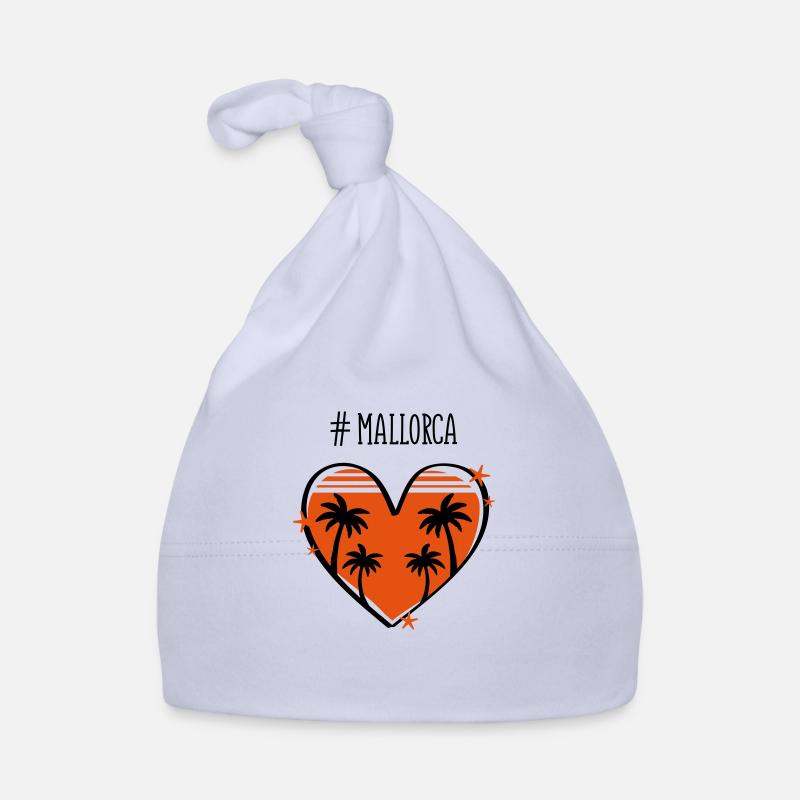 mallorca heart Baby Bio-Mütze