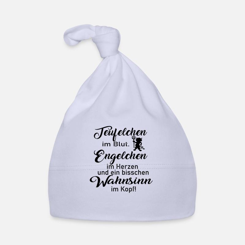 Teufelchen im Blut Baby Bio-Mütze