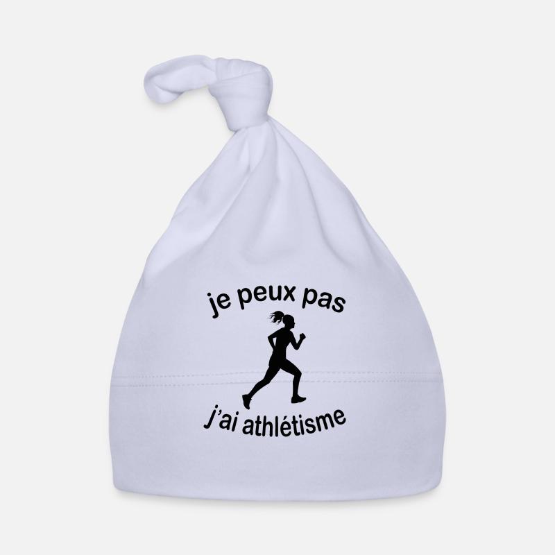 Je Peux Pas J'ai Athlétisme Bonnet bio Bébé