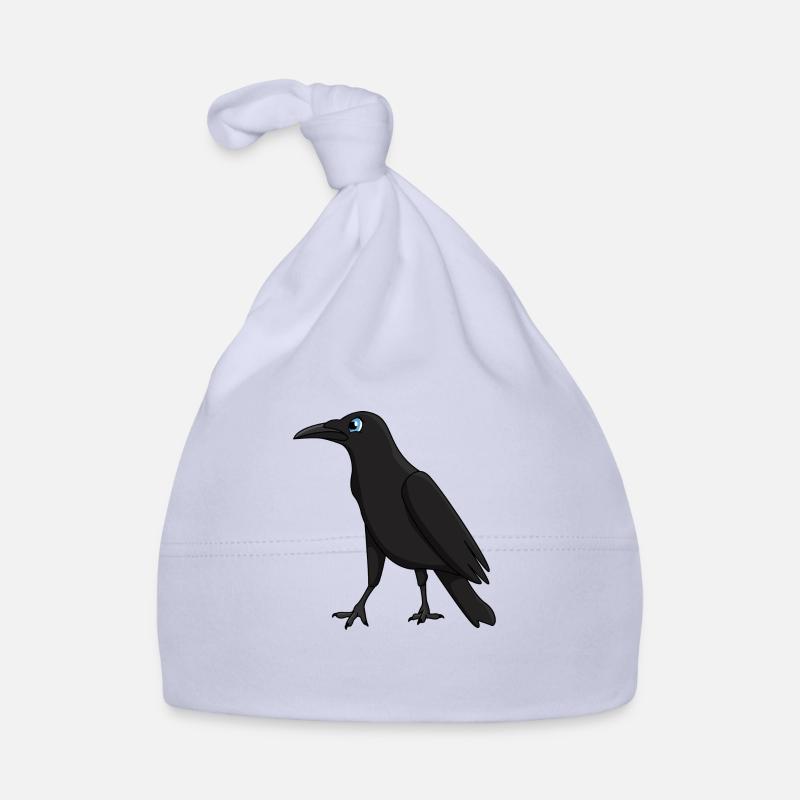 Krähe Baby Bio-Mütze