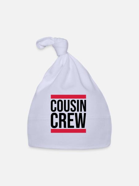 Leader Cousin Crew Team - Bonnet bio Bébé - ciel - Devant