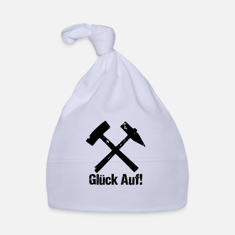 Luck On Irons and Mallets Organic Baby Cap