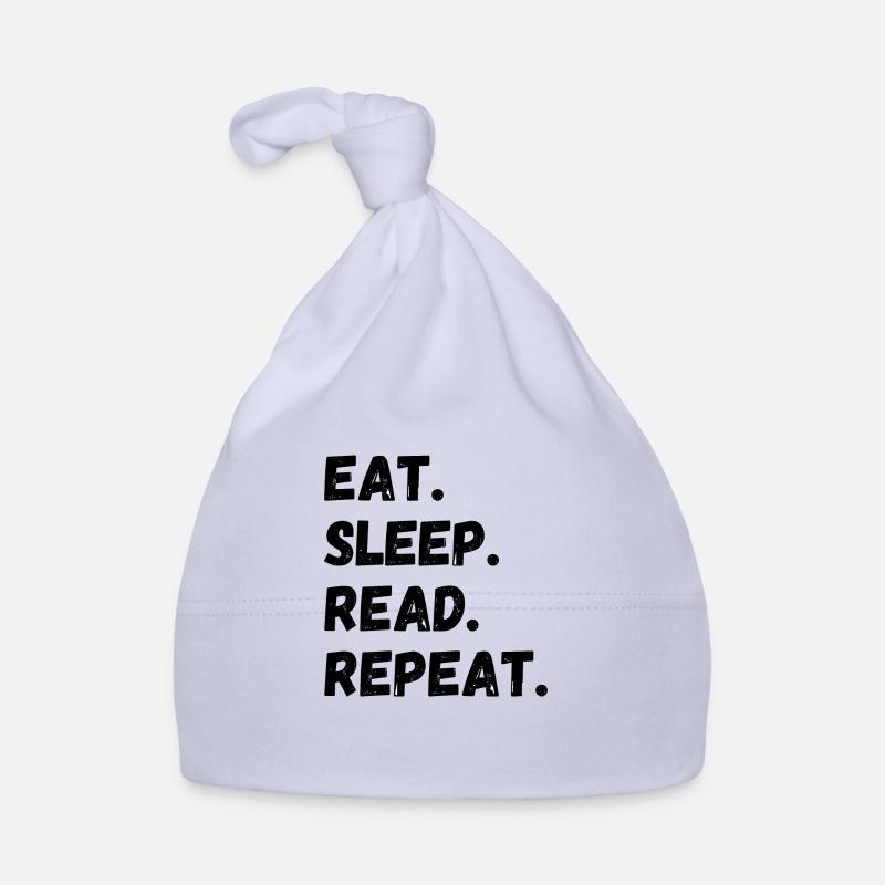 Manger Dormir Lire Répéter Bonnet bio Bébé
