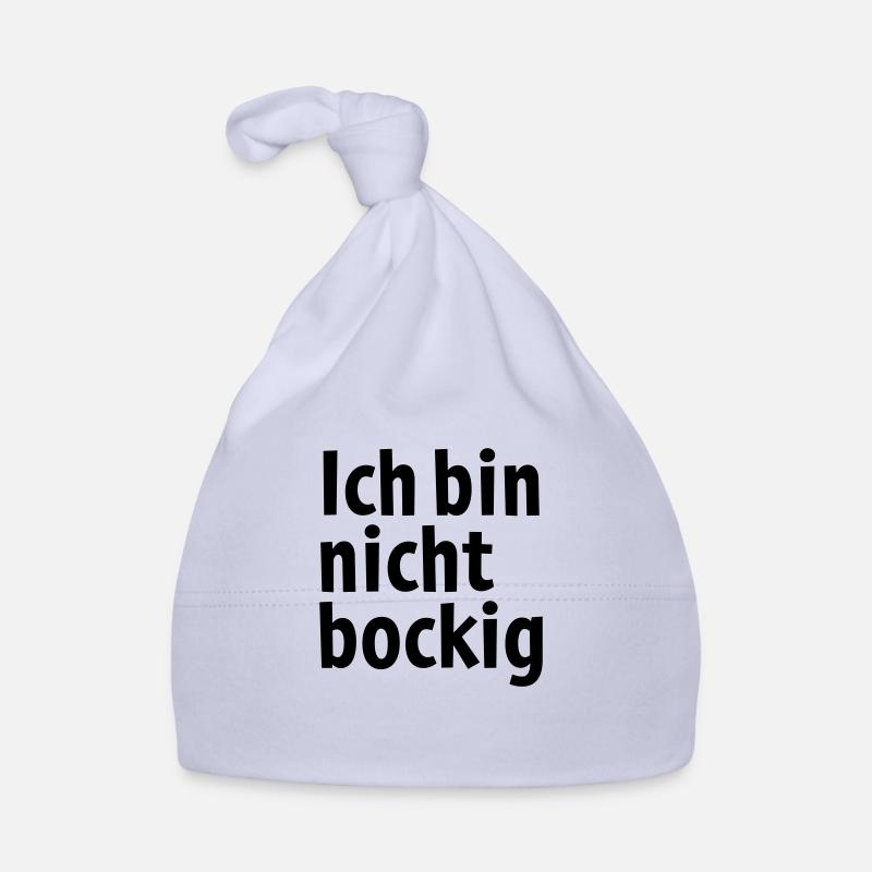 Ich bin nicht bockig ! - Baby Bio-Mütze - Sky