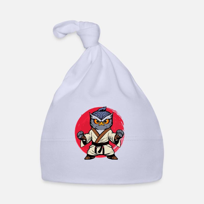 Sport Eule Ironic Wildlife Eule Artsy Birds Baby Bio-Mütze