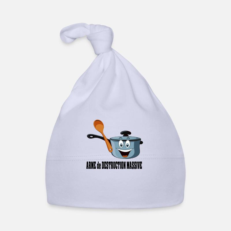 Casseroles interdites en manif Bonnet bio Bébé