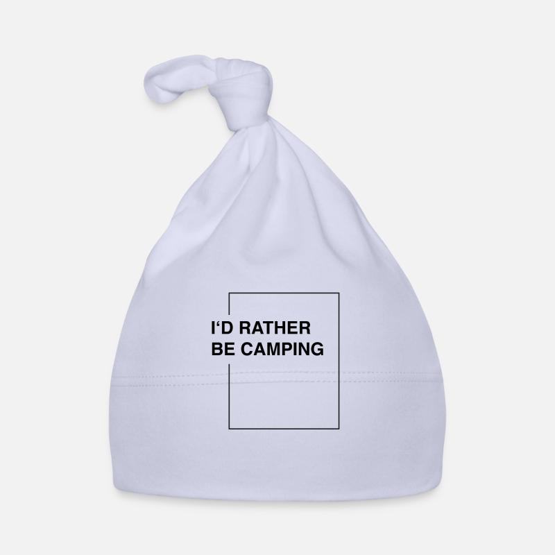 I'd rather be camping Baby Bio-Mütze