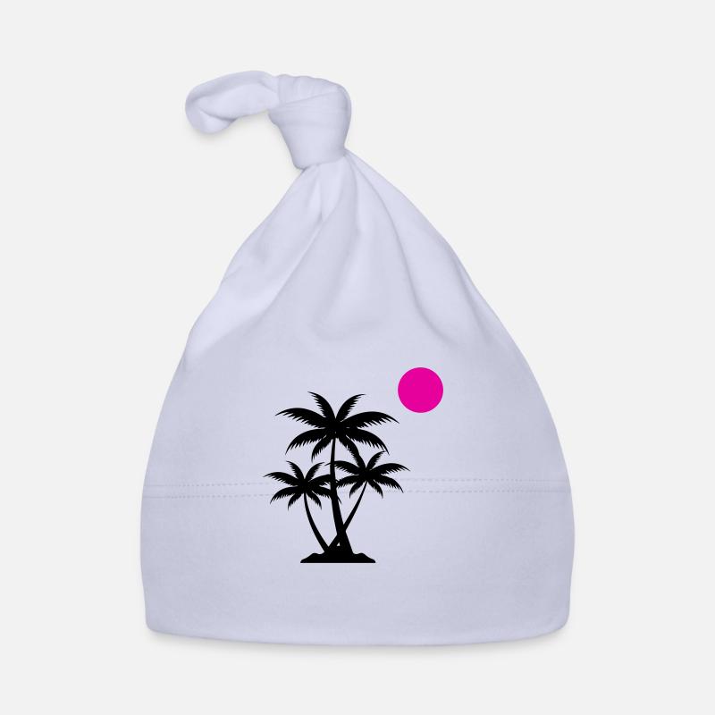 Palm Coucher de soleil Bonnet bio Bébé