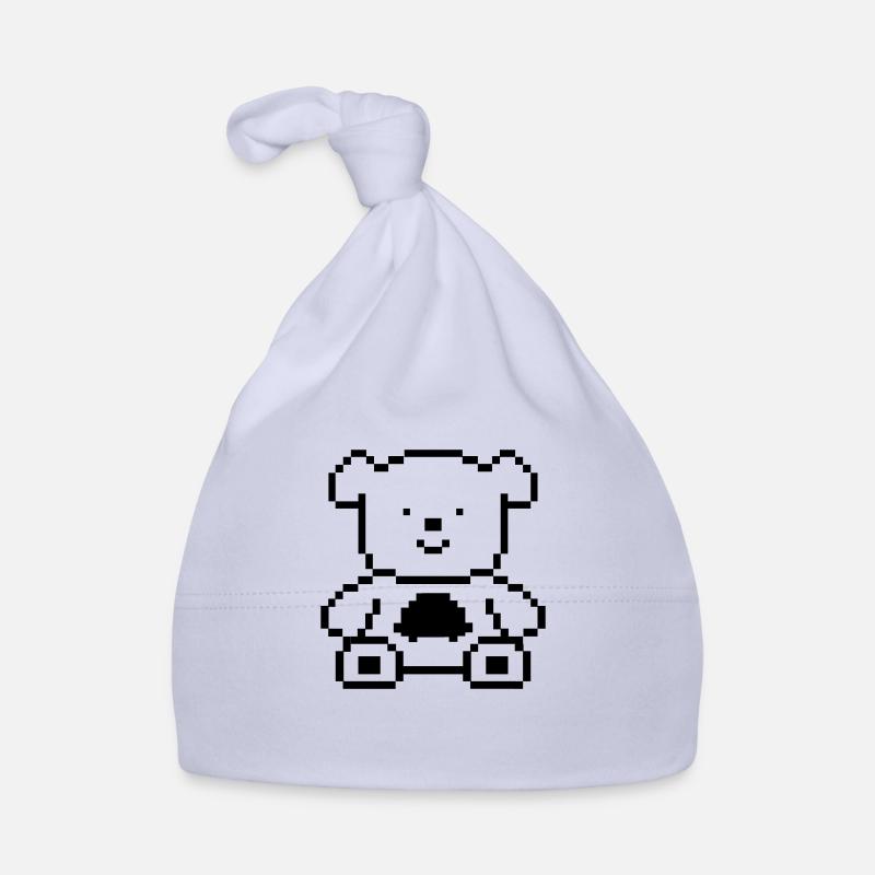 Ours pixel Bonnet bio Bébé