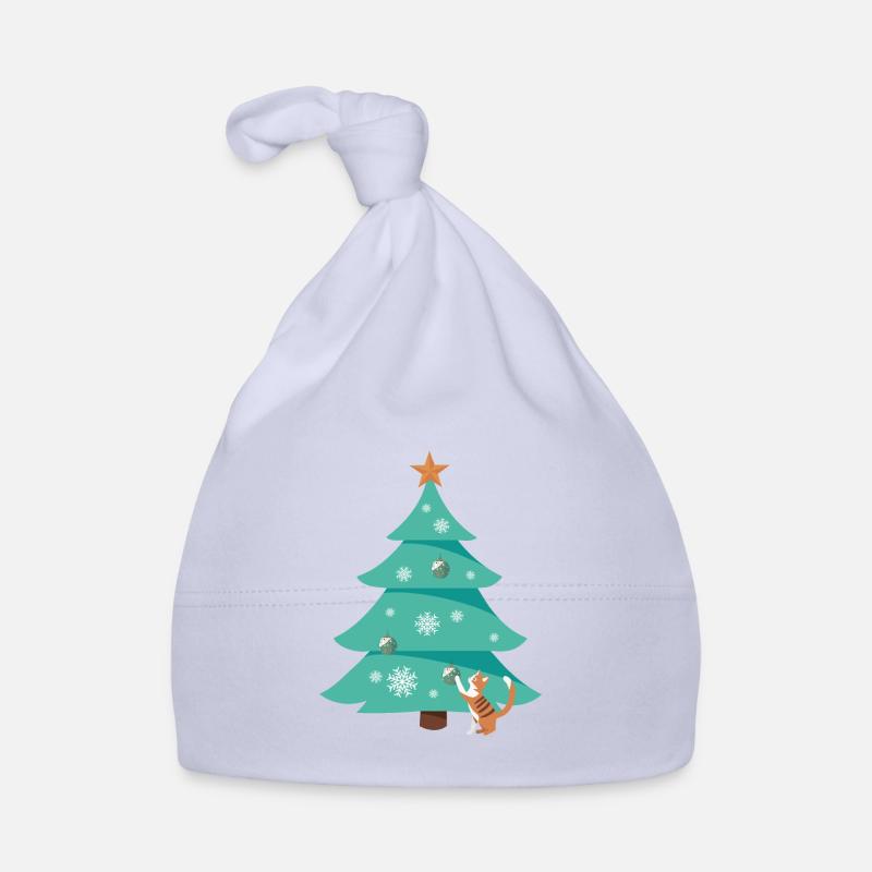 Arbre de Noël Arbre de Noël Chat Bonnet bio Bébé