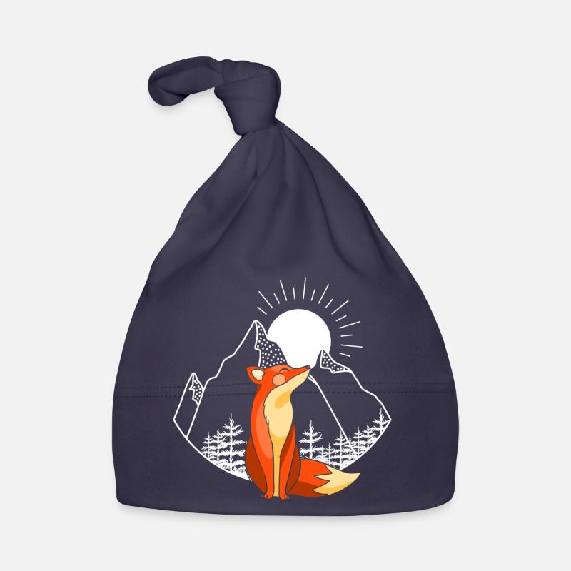 Fox FoxEsfox Lover Shirt Gift Idea Organic Baby Cap