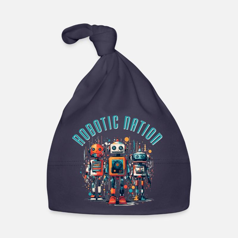 Nation robotique 2 Bonnet bio Bébé