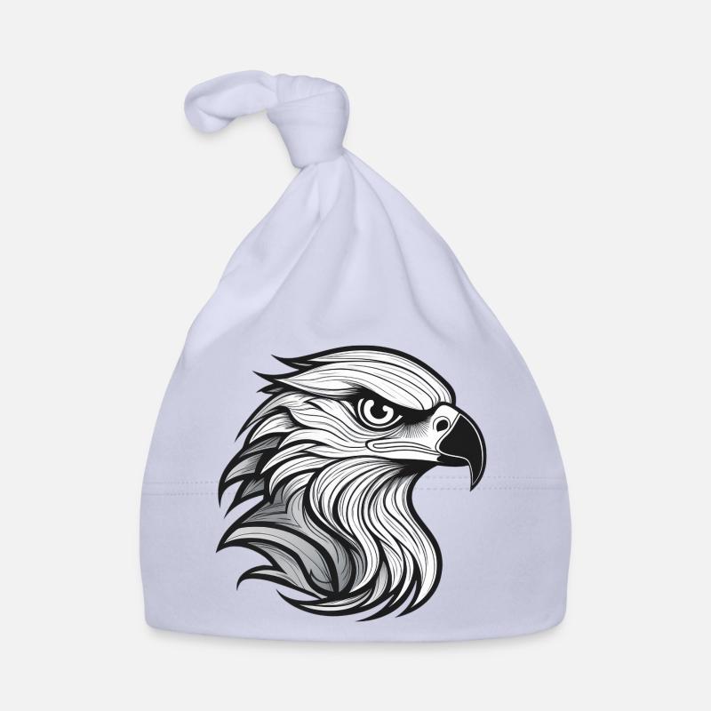 Pose de la tête d’aigle expressionniste Bonnet bio Bébé