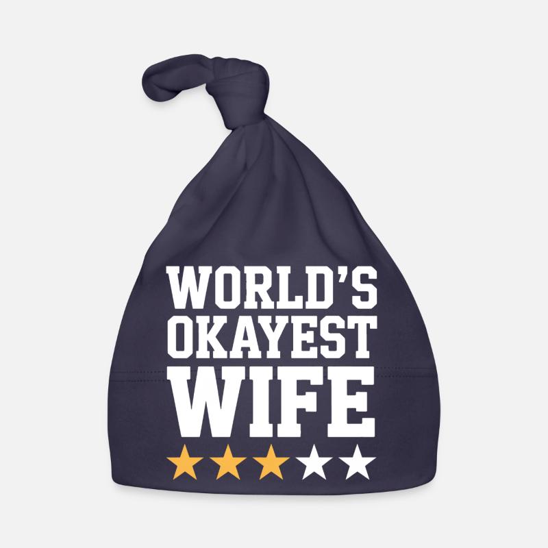 Die beste Ehefrau der Welt Baby Bio-Mütze