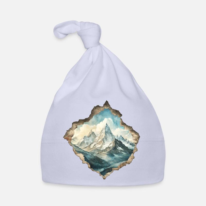 Berge Baby Bio-Mütze