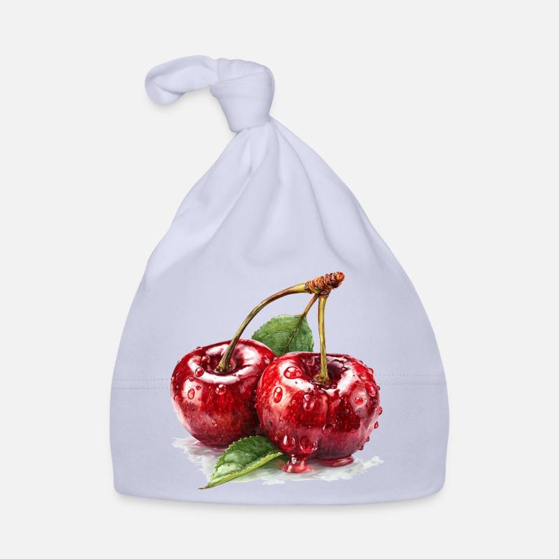 Kirsche Baby Bio-Mütze