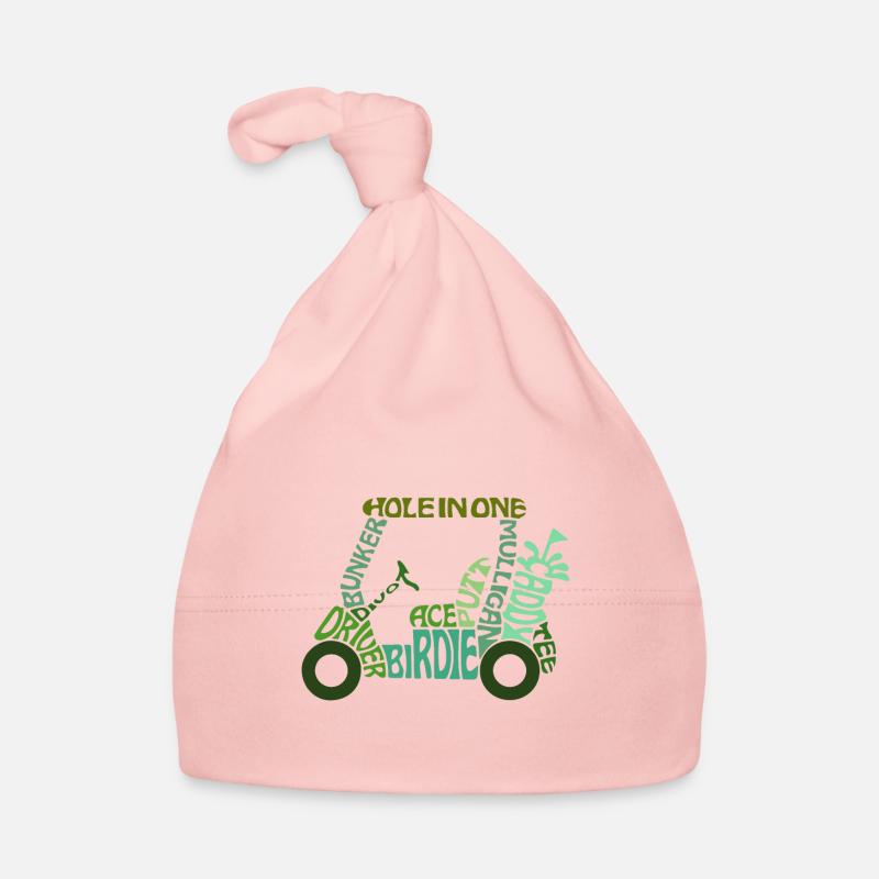 Golf Golf Golf-Begriffe Baby Bio-Mütze
