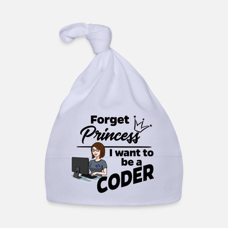 Programmiererin statt Prinzessin Baby Bio-Mütze
