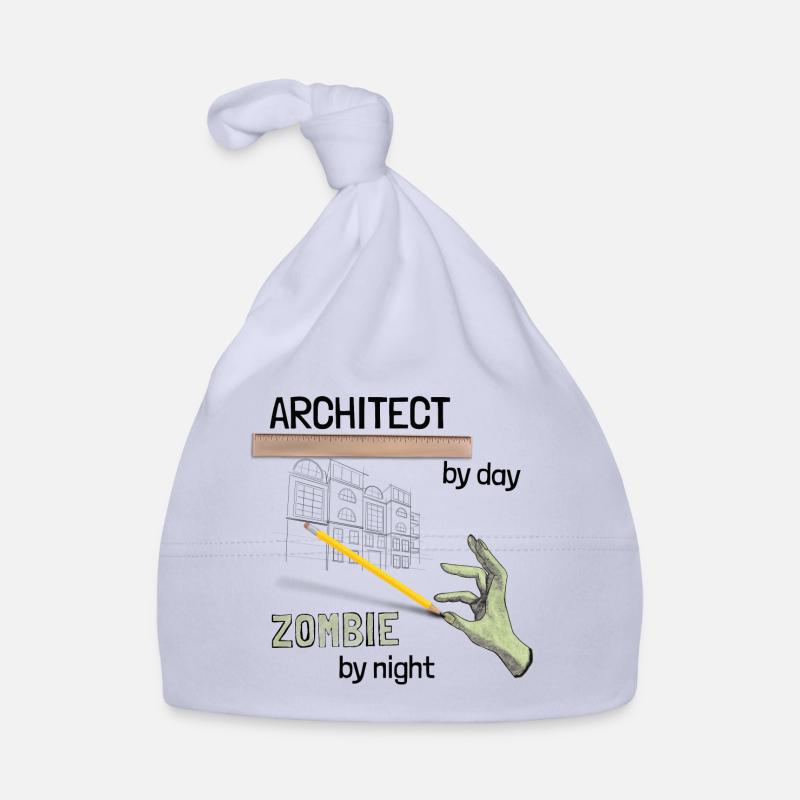 Architecte - Zombie by night Bonnet bio Bébé