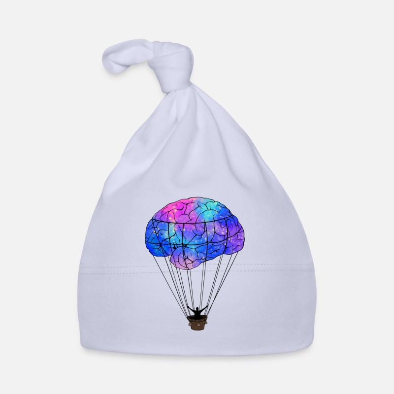Brain Balloon Mind Organic Baby Cap