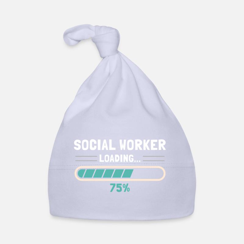Sozialarbeiter Sozial Arbeiter Geschenkidee Baby Bio-Mütze