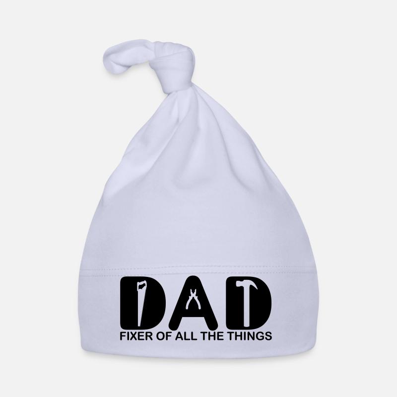 Papa. Fixierer aller Dinge. Baby Bio-Mütze