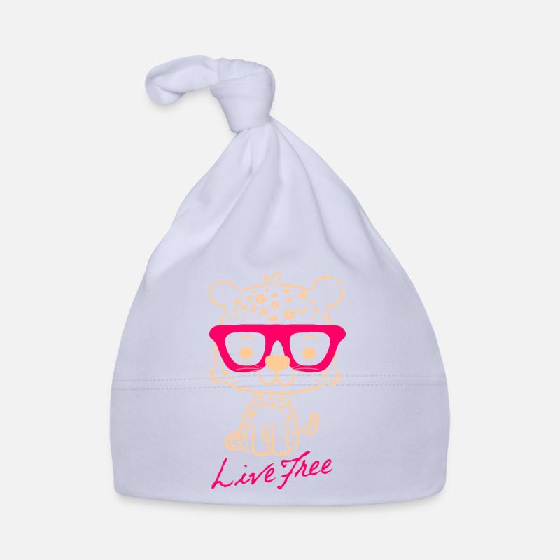 Leopard Baby Bio-Mütze