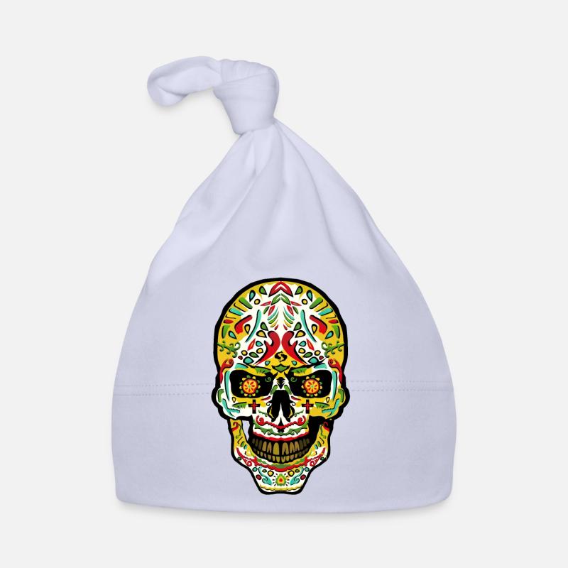 Mexican skull Mexican skull Organic Baby Cap