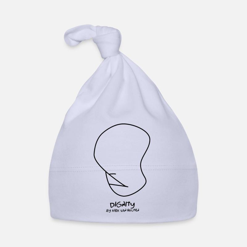 ILLUSTRATION DE DIGNITÉ - Bonnet bio Bébé - ciel