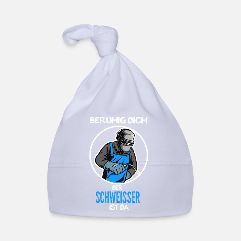 Schweißer Beruf Schweissen Geschenk Baby Bio-Mütze