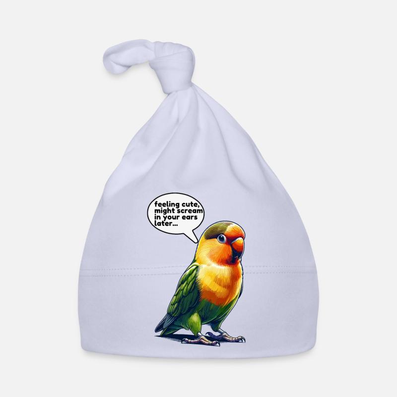 Inséparable drôle Bonnet bio Bébé