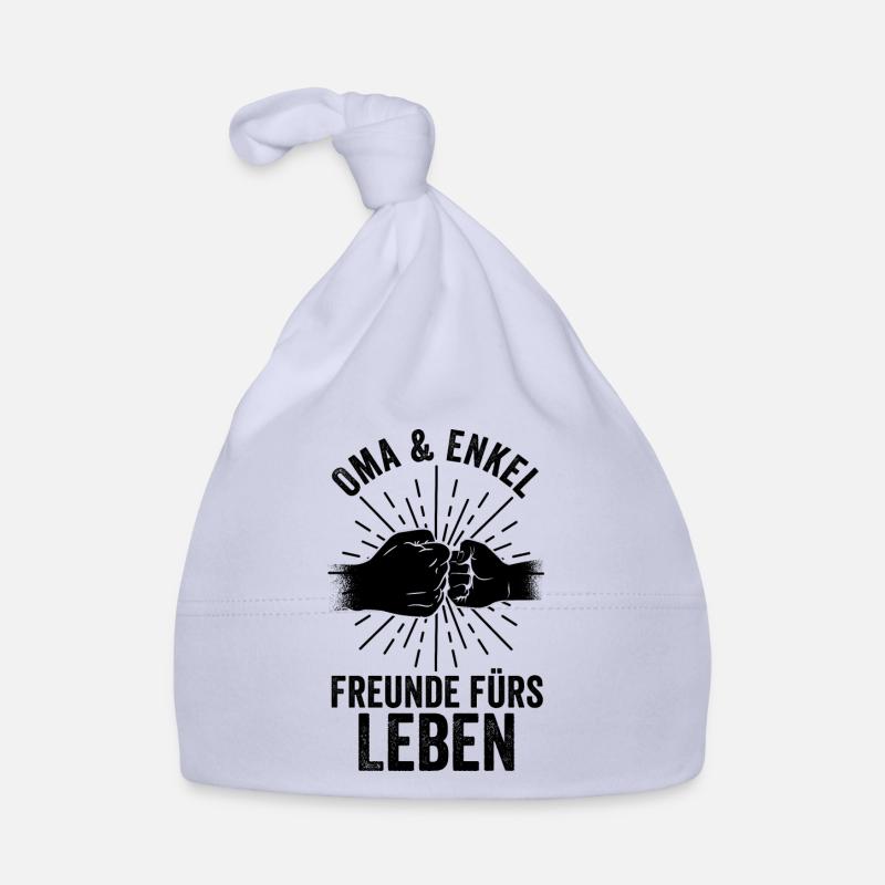 Großmutter Enkel Oma Baby Bio-Mütze