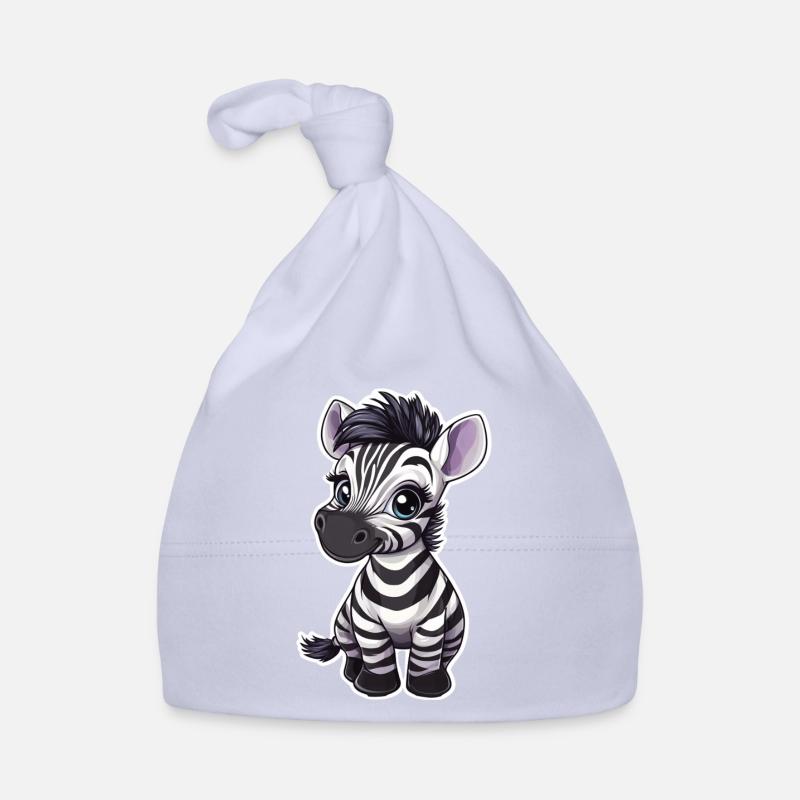 Zebra Organic Baby Cap