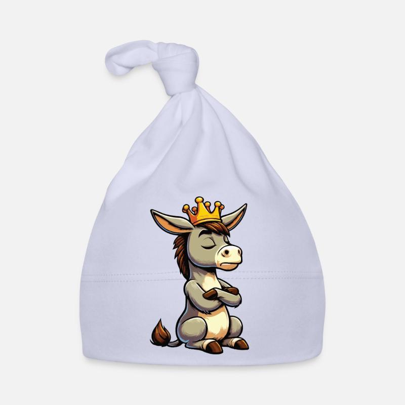 Âne Âne Porte-âne Muli Âne aux longues oreilles Muli Bonnet bio Bébé