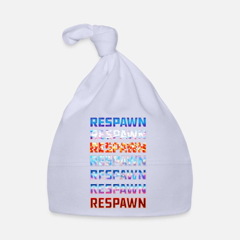 Respawn Neon Gradient Logo Style Bonnet bio Bébé