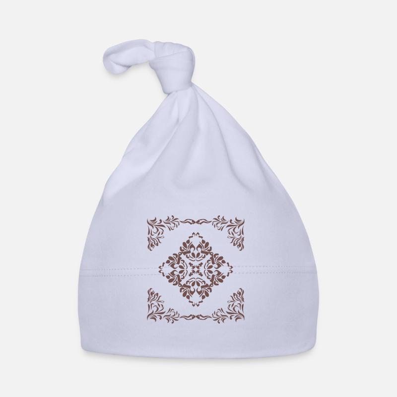 Ornamental dark element for decor Organic Baby Cap