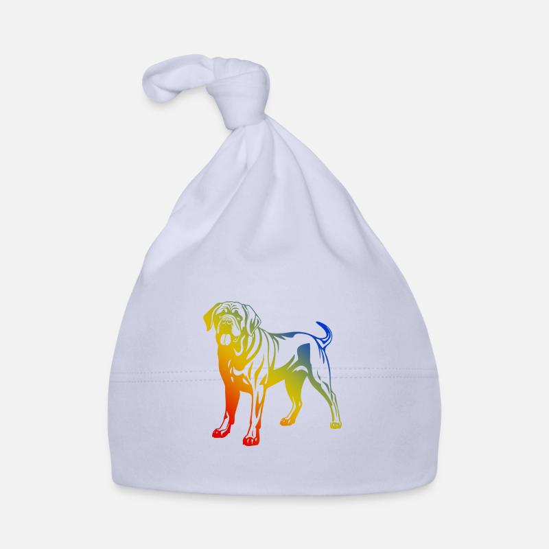 Mastiff Dog Organic Baby Cap