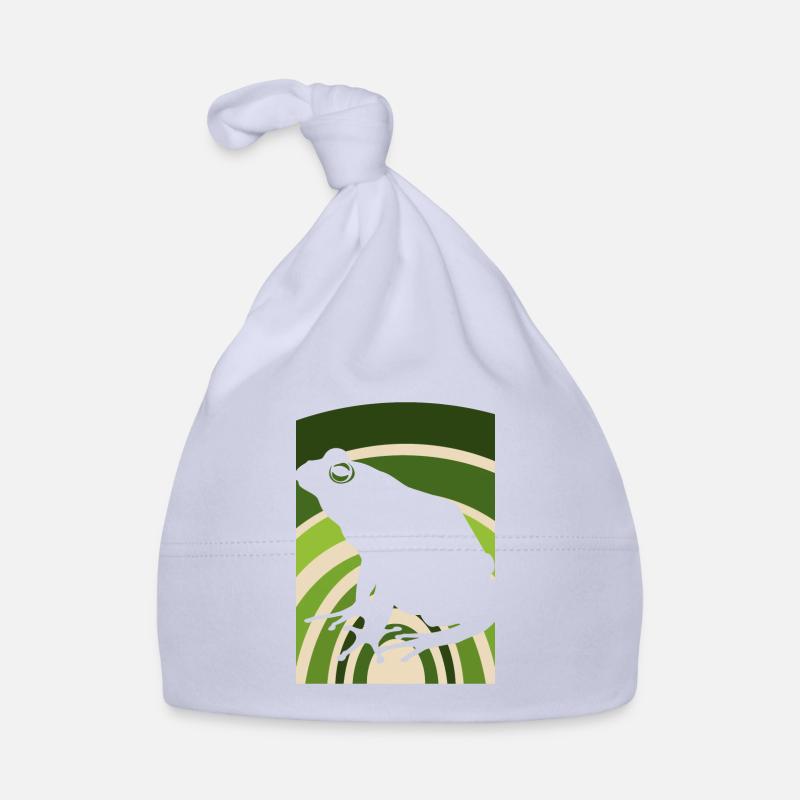 Frosch Quark Laubfrosch Baby Bio-Mütze