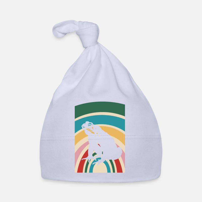 Frog amphibian Organic Baby Cap