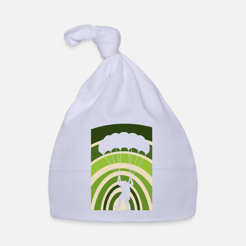 Skydiving Paragliding Adrenaline Organic Baby Cap