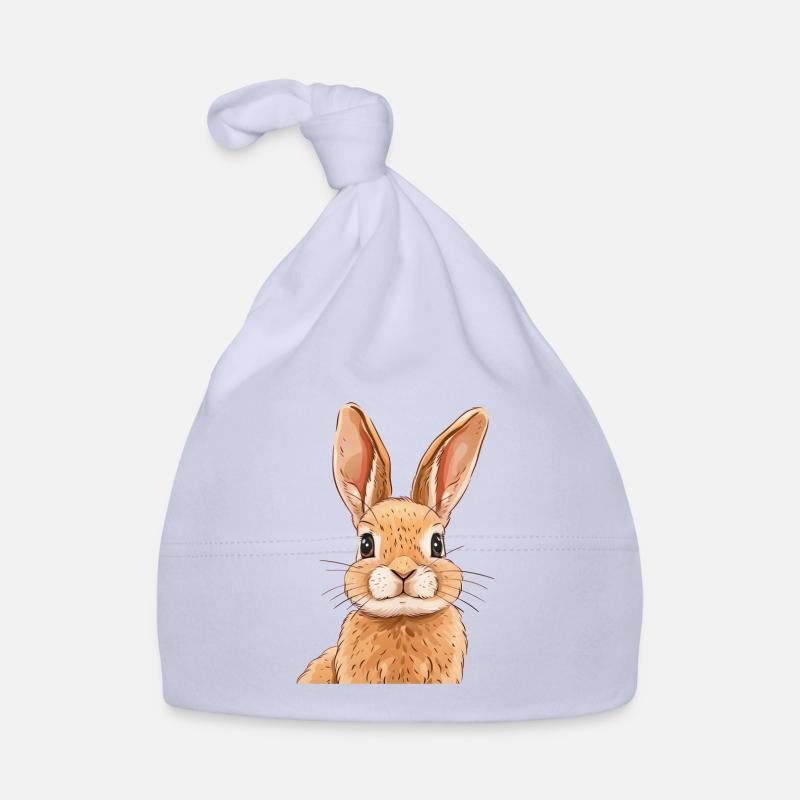 Bunny Tooth Bunny Easter Organic Baby Cap