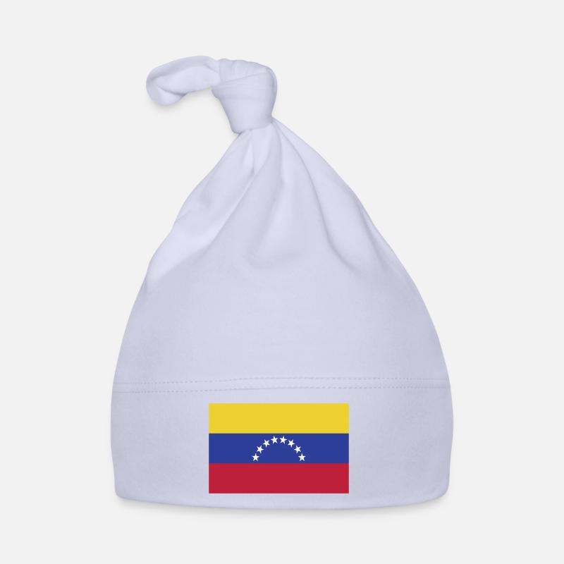Drapeau du Venezuela Bonnet bio Bébé