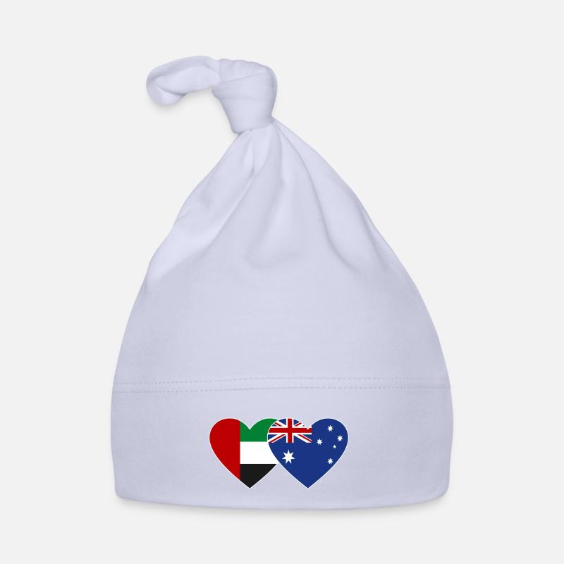 Émirats arabes unis Australie Drapeau Bonnet bio Bébé