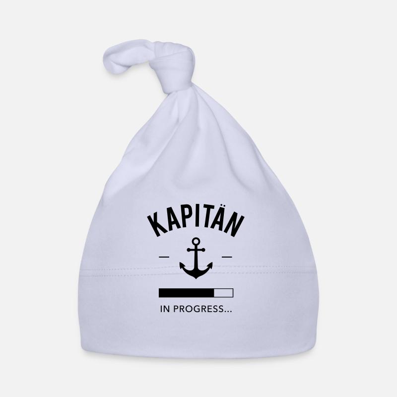 Kapitän in progress - Baby Bio-Mütze - Sky