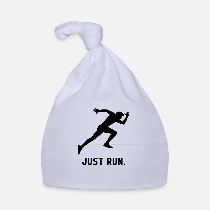 Il suffit de lancer les athlètes course sprint Bonnet bio Bébé