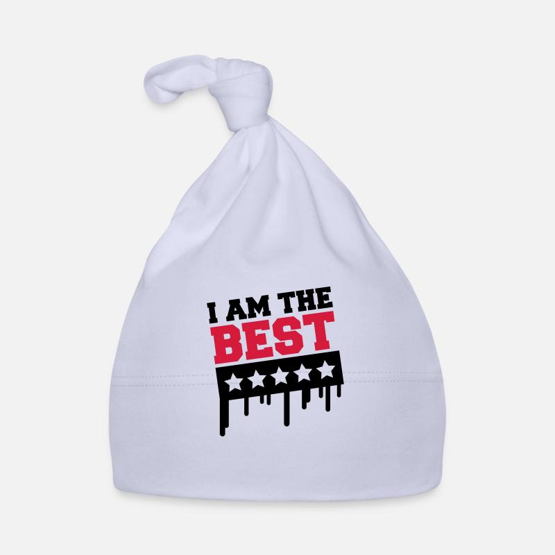 i_am_the_best_a2 Baby Bio-Mütze
