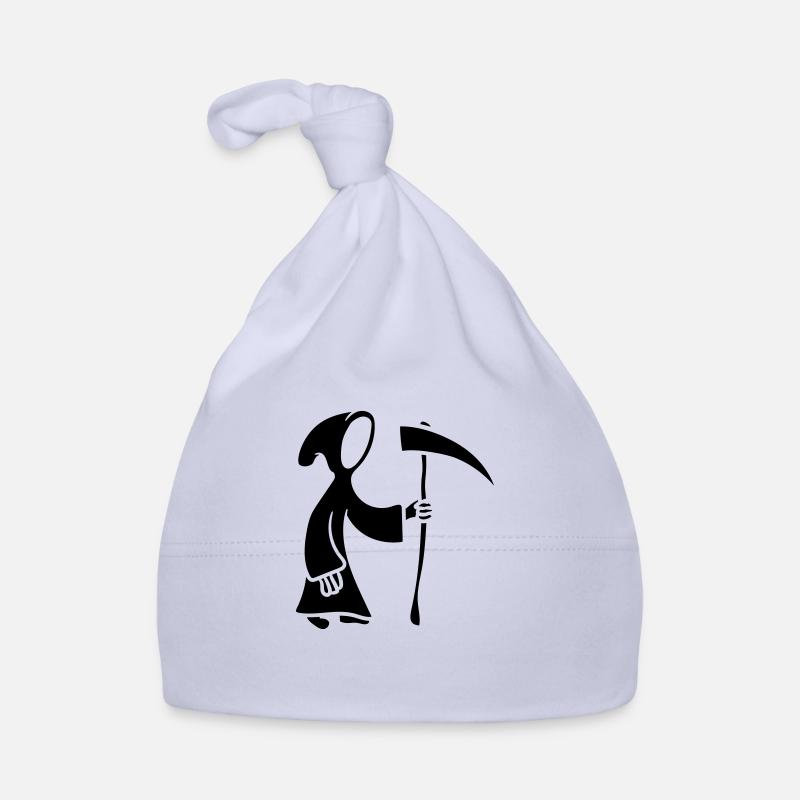 Tod mit Sense Comic Cartoon Baby Bio-Mütze