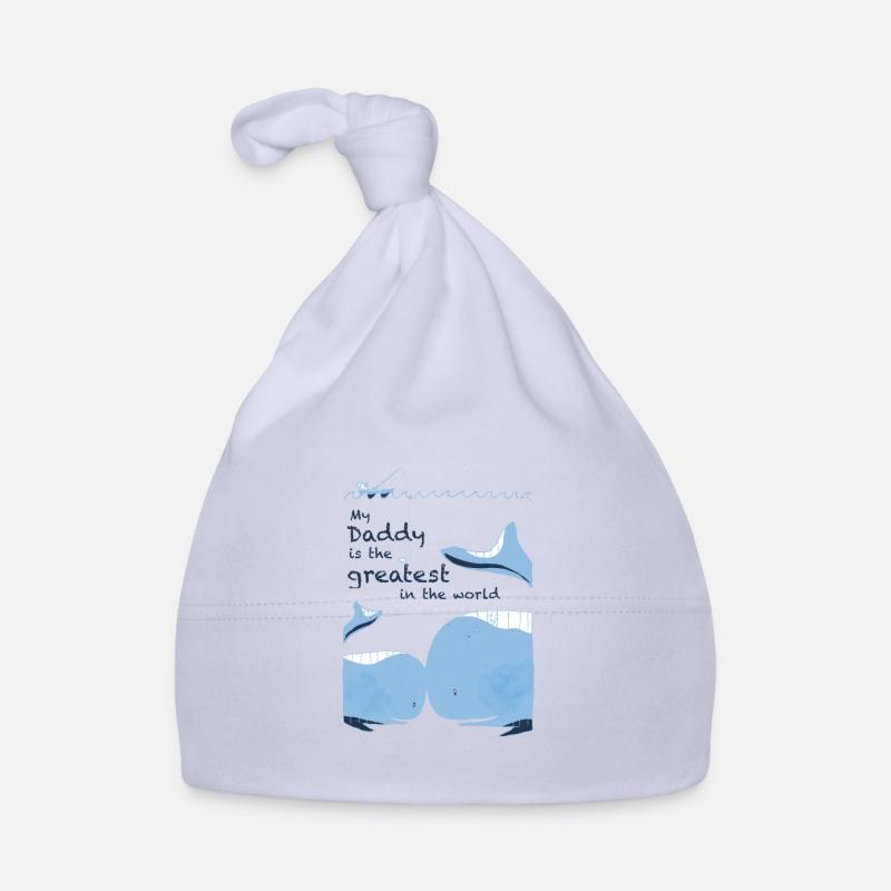 Fête des Pères - Bonnet bio Bébé - ciel