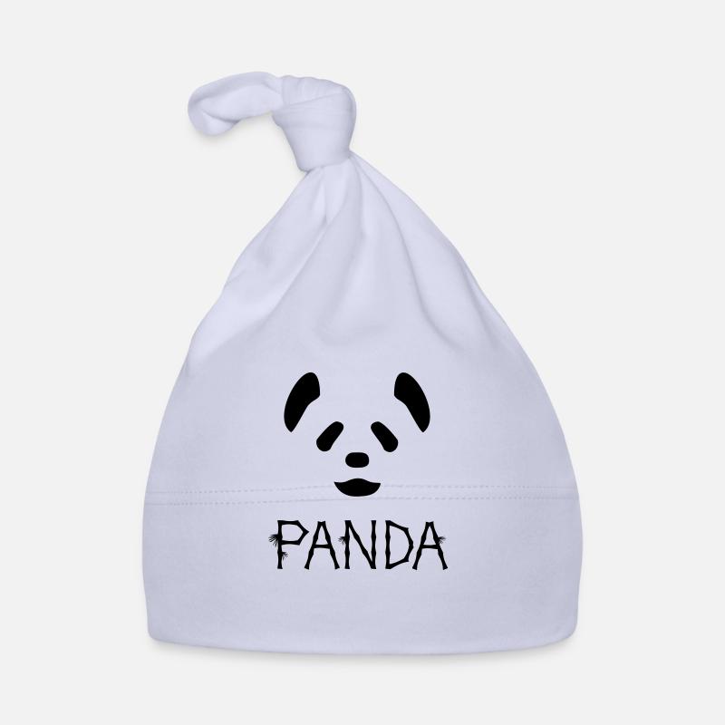 Panda Noir Baby Bio-Mütze