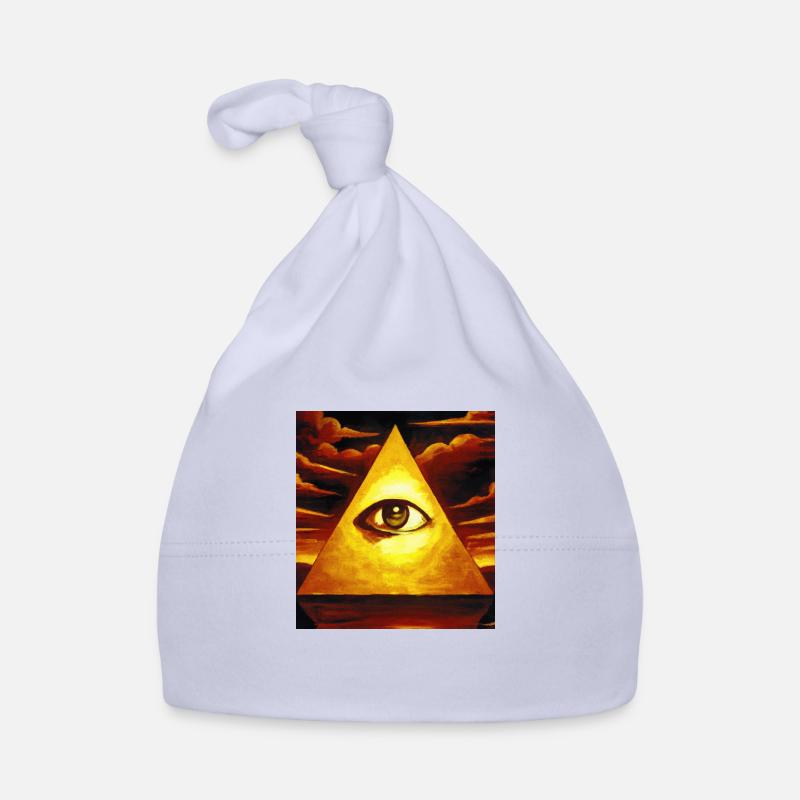 All Seeing Eye Organic Baby Cap